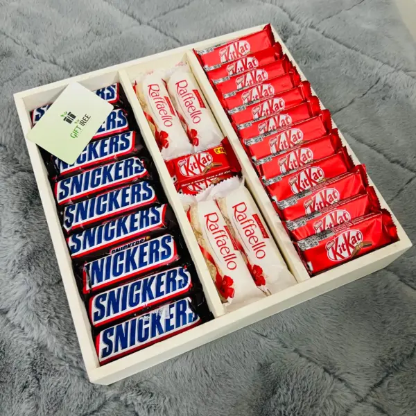 Snickers n KitKat with Raffaello Box