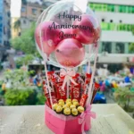 Birthday Balloon Bouquet with Mixed Chocolate
