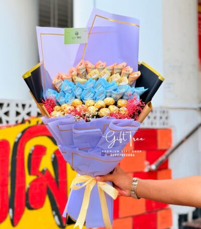 Eid Special Money & Chocolate Bouquet