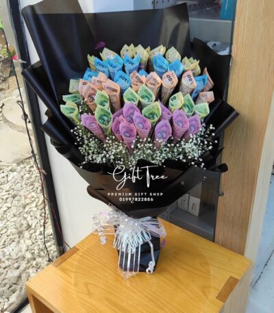 Luxury Gift with Colorful New Notes