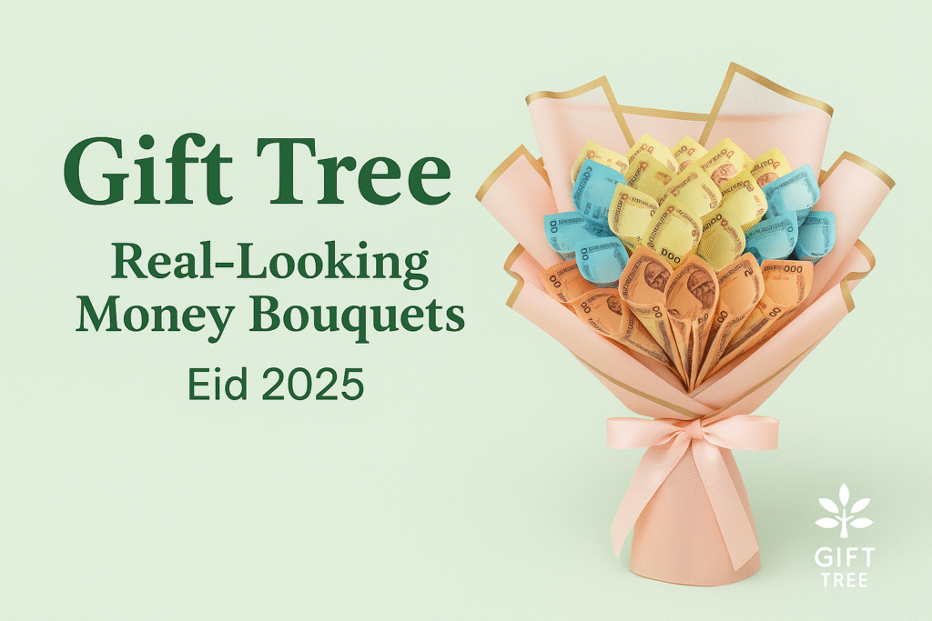 Money Bouquets Are the Best Gift for Eid in Bangladesh