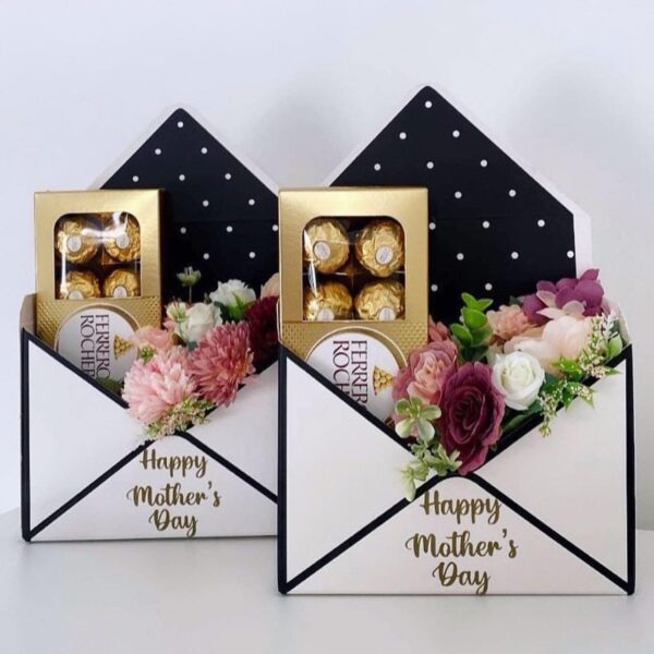Chocolate & Flowers Envelope