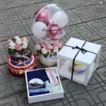 Chocolate Tower, Cake, Balloon Bouquet, Sharee Hamper