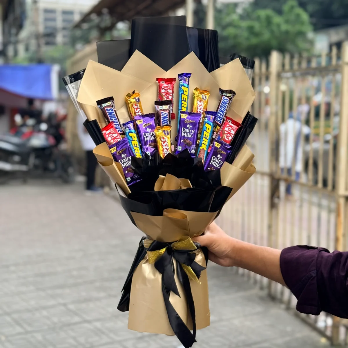 KitKat Dairy Milk Snickers Bouquet 1299 - Image 1