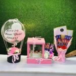 Happy New Year 2025 Premium Cake, Chocolate & Balloon Gift Set