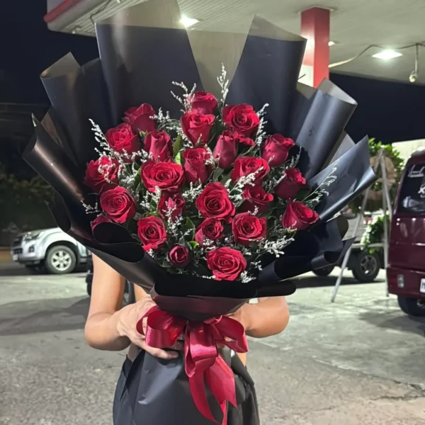 Classic Red Rose Luxury Bouquet