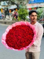 200 Red Rose Bouquet - Image 2