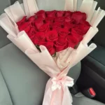 25 Pcs Red Rose Bouquet