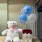 A Hug That Says Sorry – Teddy & Roses