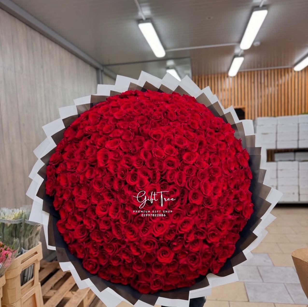 Thousand Reasons to Love You – 1000 Red Roses gifttreebd.com