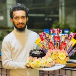 Classic Cake & Chocolate Flower Gift Set