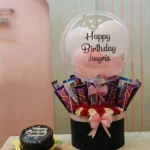 Elegant Birthday Chocolate & Flower
