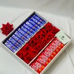 Dairy Milk n KitKat with Artificial flower box