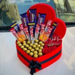 Heart Shape Chocolate Hamper