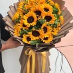 Mocha Sunflower Harmony Bouquet