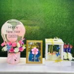 New Year Memory Gift Set with Balloon & Cake