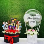 New Year Chocolate & Balloon Luxury Gift Set