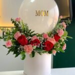Premium Mother’s Day Balloon Bouquet with Natural Rose