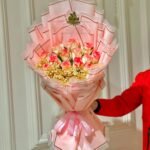 Petite Pink Rose Posy