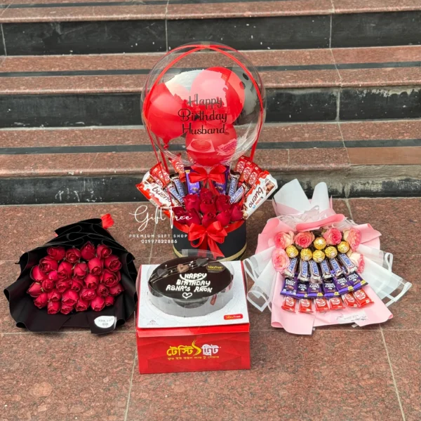 Romantic Birthday Surprise Gift Combo