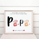 Stylish Papa Photo Frame