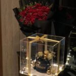 Premium box with Cake & Flowers