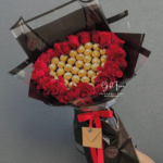 Ferrero Rocher with Rose Bouquet