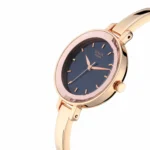 Titan Quartz Analog Blue Dial Metal Strap Watch for Women - Image 2
