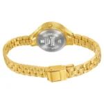 Gold Edit With Silver Dial Stainless Steel Strap Watch - Image 4