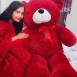 Red Teddy 5.5 ft