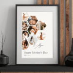 Hexagon Collage Mother’s Day Photo Frame