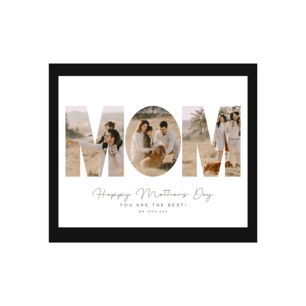Personalized MOM Photo Frame – Mother’s Day Special