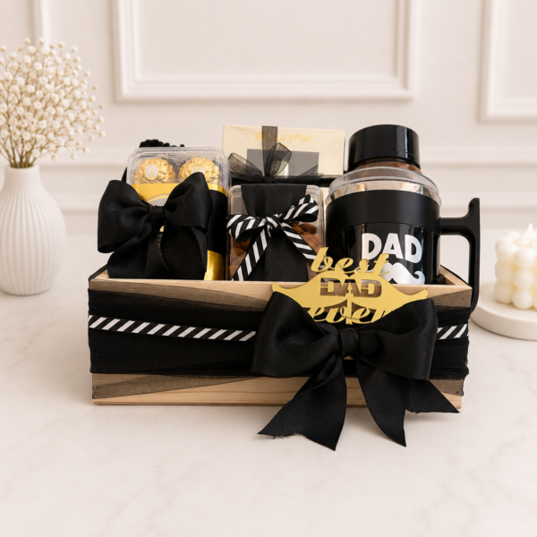 Father’s Day Premium Gift Hamper Tray with Dad Mug & Chocolates