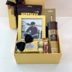 Personalized Father’s Day Gift Hamper with Photo Frame, Chocolates & Grooming Set
