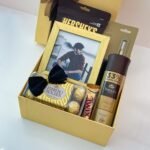 Personalized Father’s Day Gift Hamper with Photo Frame, Chocolates & Grooming Set